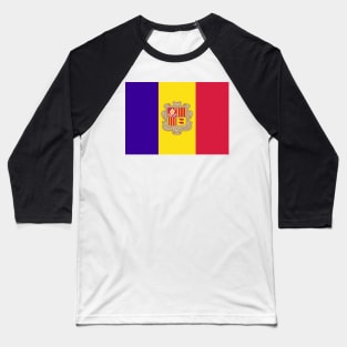 Andorra front Baseball T-Shirt